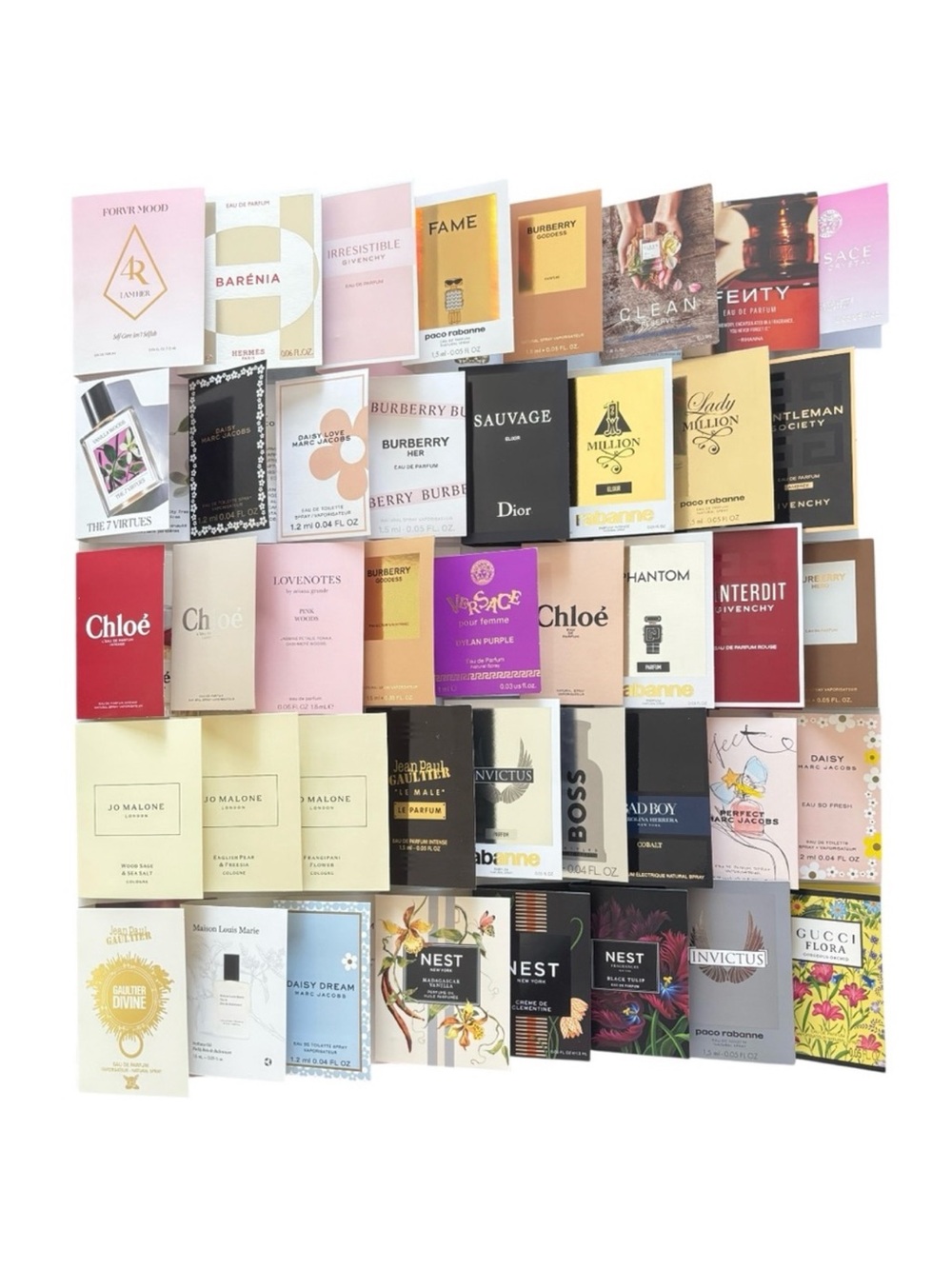 Mystery Bundle - 5 Women's Fragrance Samples
